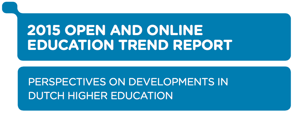 Trend Report Open Education 2015