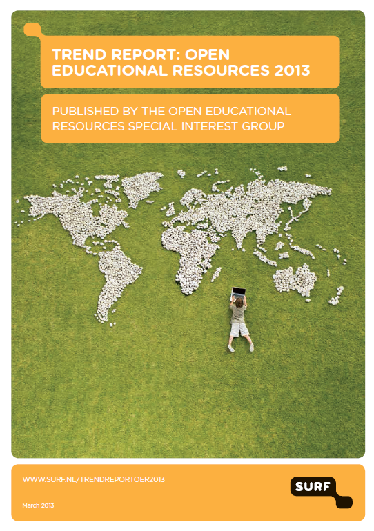 Cover of the OER Trend Report 2013