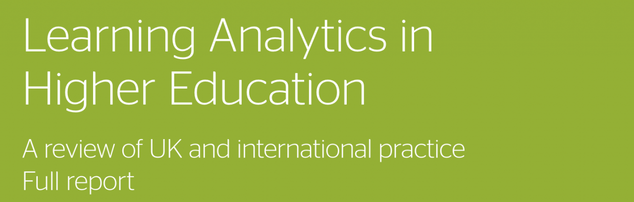 Learning Analytics in Higher Education