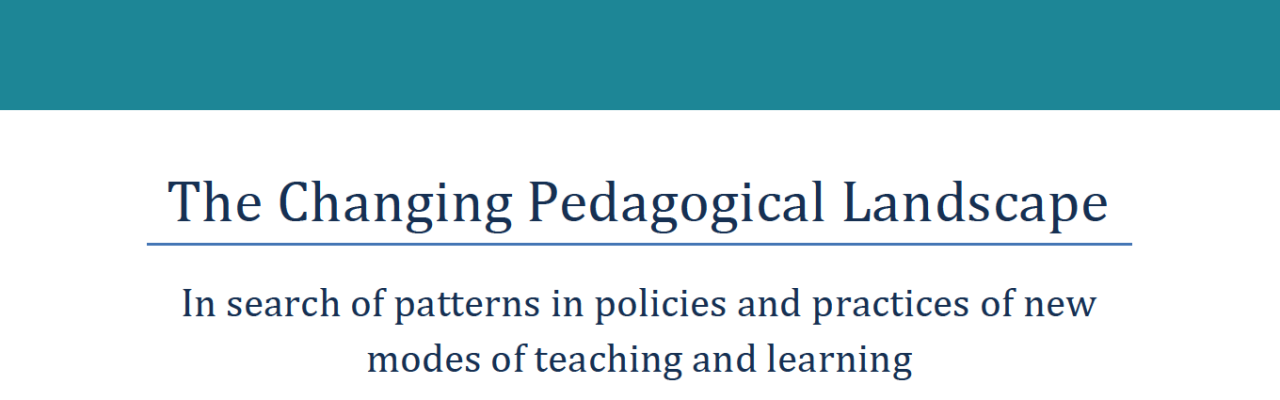 The Changing Pedagogical Landscape